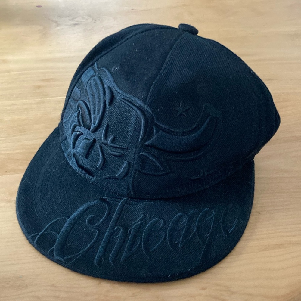 Black Chicago Bulls Cap